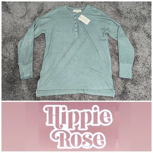 NWT - HIPPIE ROSE - Long Sleeve Shirt - SMALL